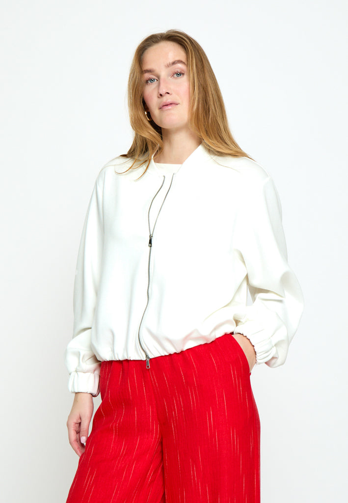 Minus MSJane Short Jacket Jacket 235 Cloud Dancer