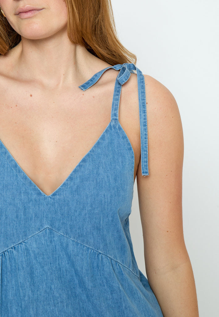 Minus MSJanika Maxi Dress Dress 001 Light Denim