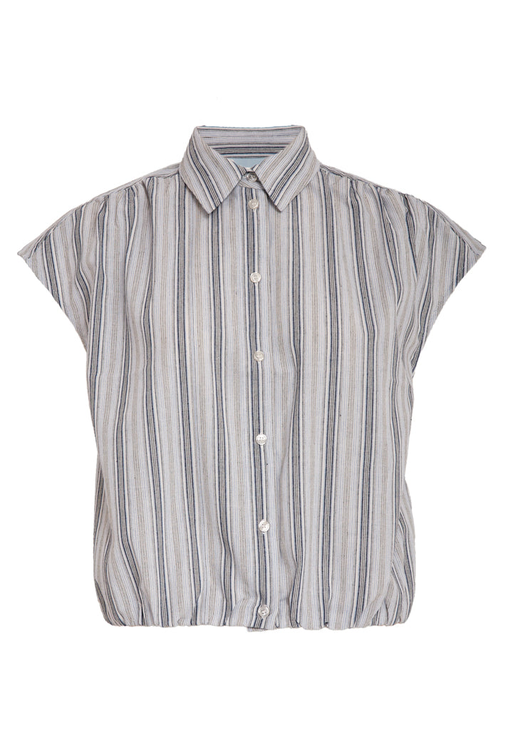 Minus MSJasmine Shirt Shirt 2284S Skyway Blue Stripe
