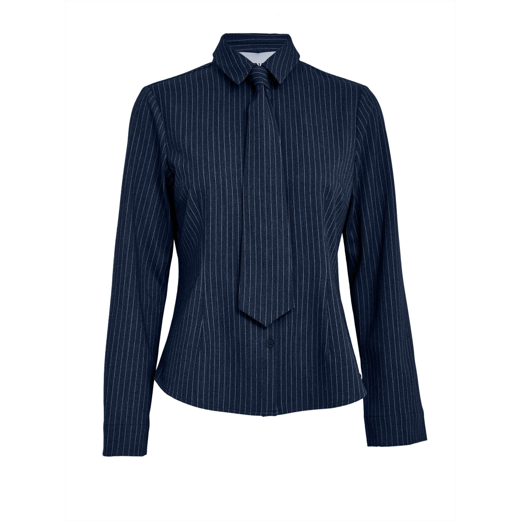 Minus MSJelene Shirt Shirt 2994S SKY CAPTAIN STRIPE