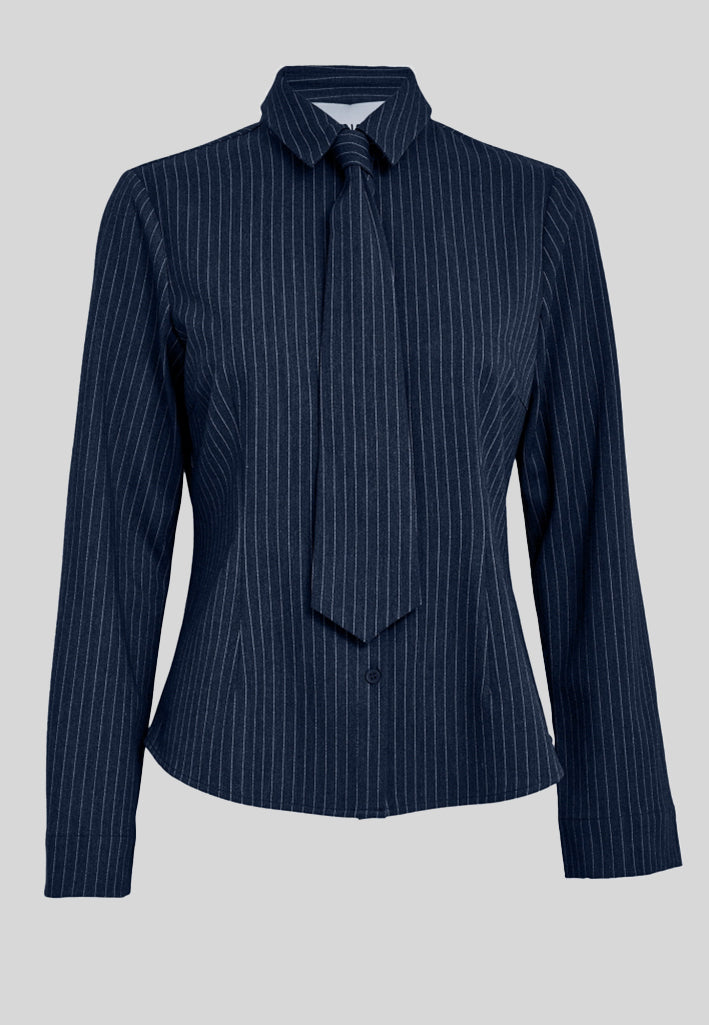 Minus MSJelene Shirt Shirt 2994S SKY CAPTAIN STRIPE