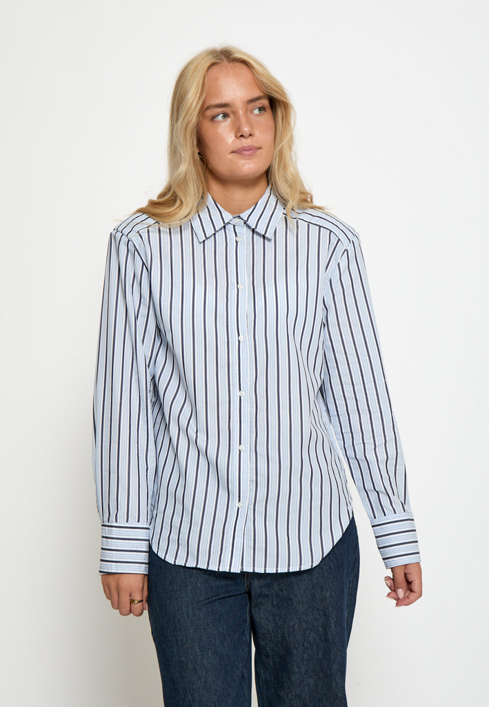 Minus MSJenina Shirt Shirt 2994S SKY CAPTAIN STRIPE
