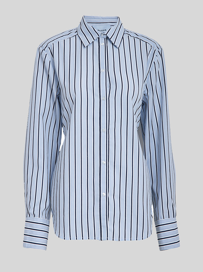Minus MSJenni Shirt Shirt 2994S SKY CAPTAIN STRIPE