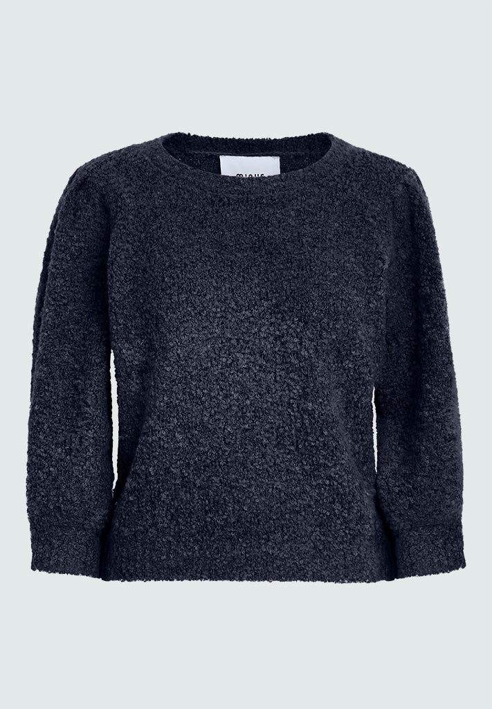 Minus MSJennie Knit Pullover T-Shirt 2994 SKY CAPTAIN