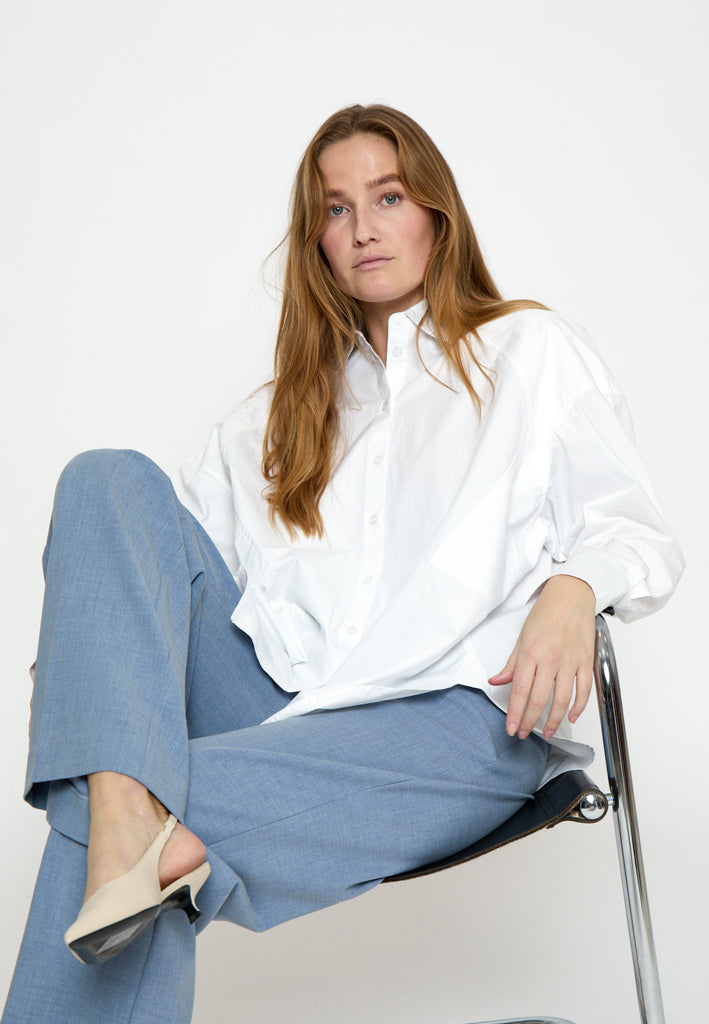 Minus MSJessa Oversize Shirt Shirt 235 Cloud Dancer