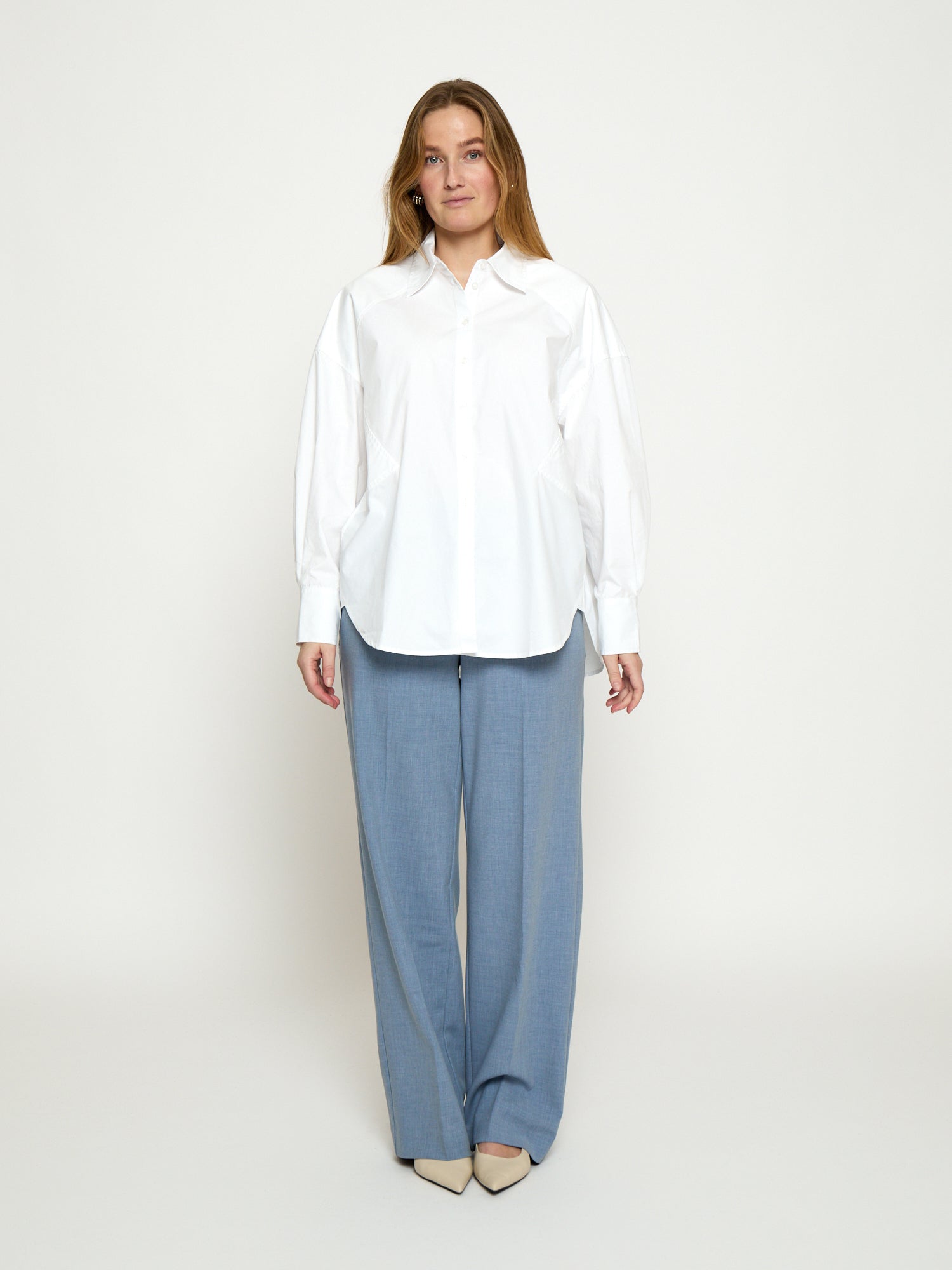 Minus MSJessa Oversize Shirt Shirt 235 Cloud Dancer
