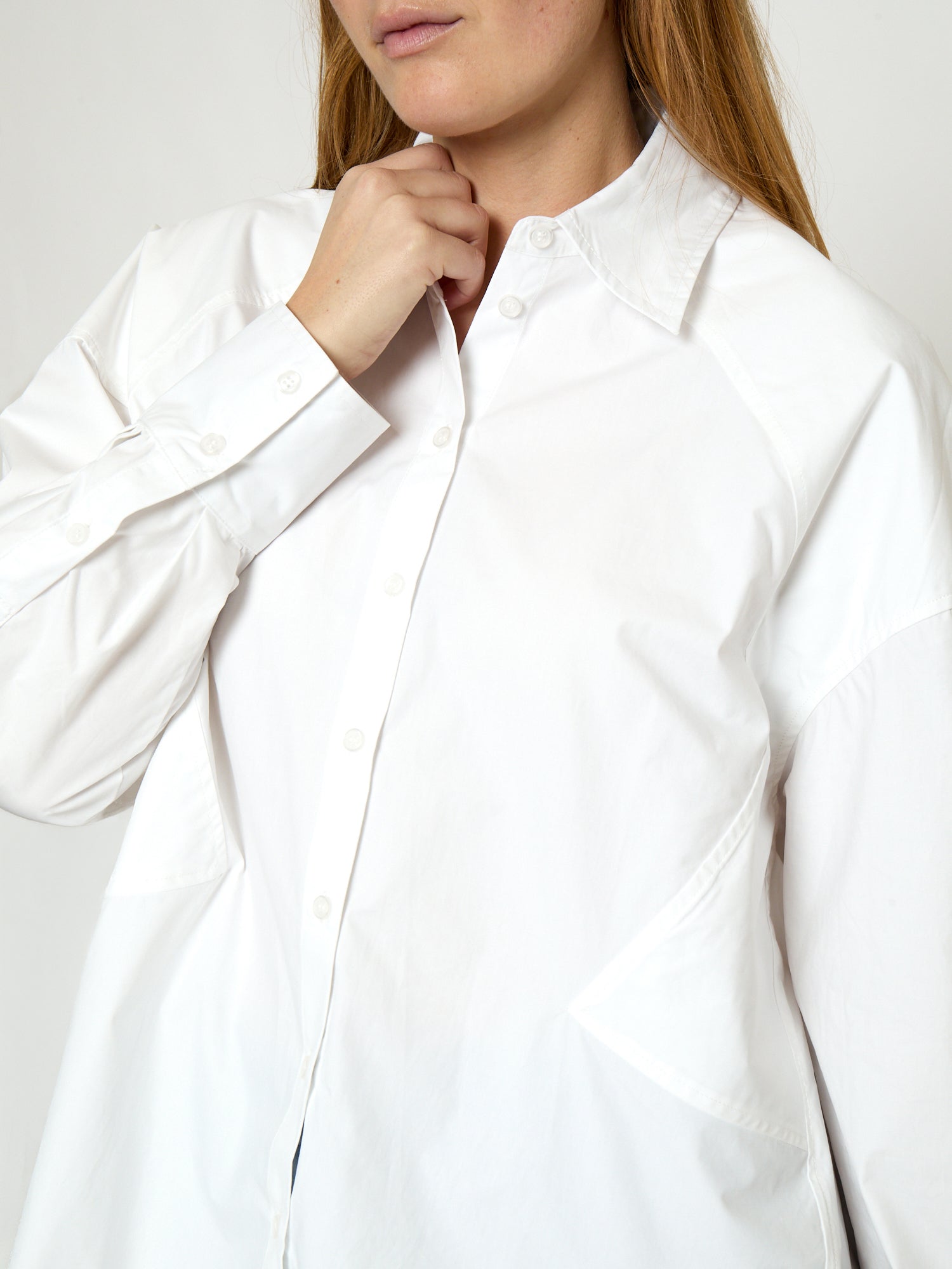 Minus MSJessa Oversize Shirt Shirt 235 Cloud Dancer