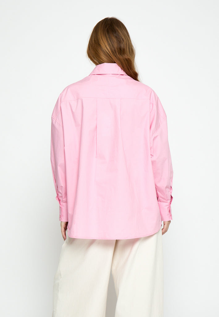 Minus MSJessa Oversize Shirt Shirt 4019 Prism Pink