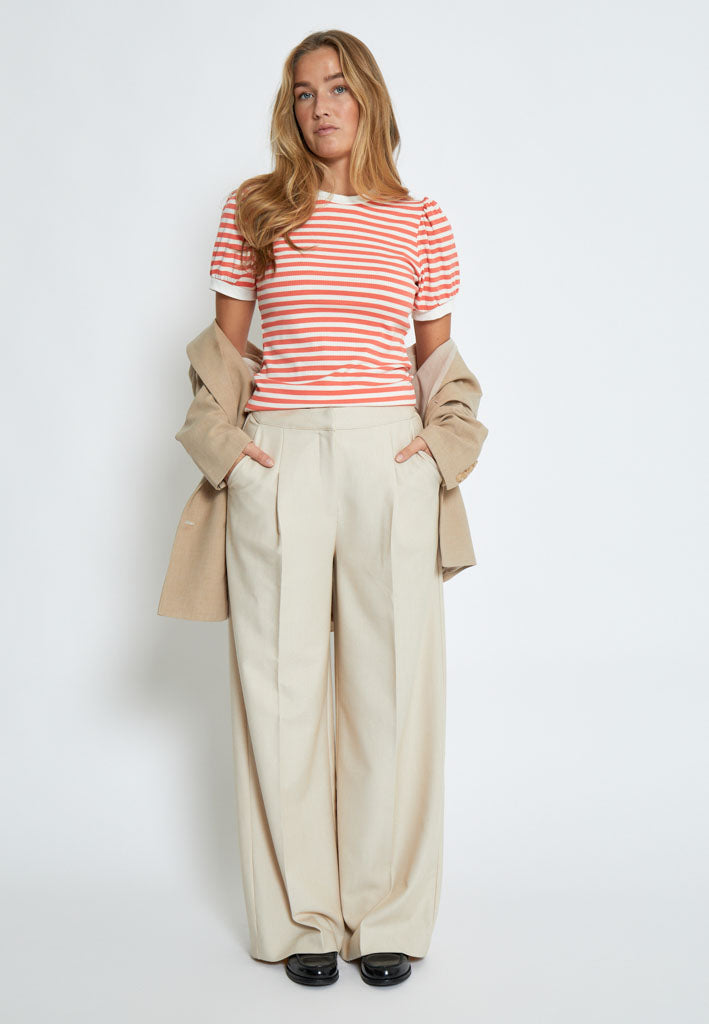 Minus MSJohanna Striped Tee T-Shirt 641S Dubarry Striped