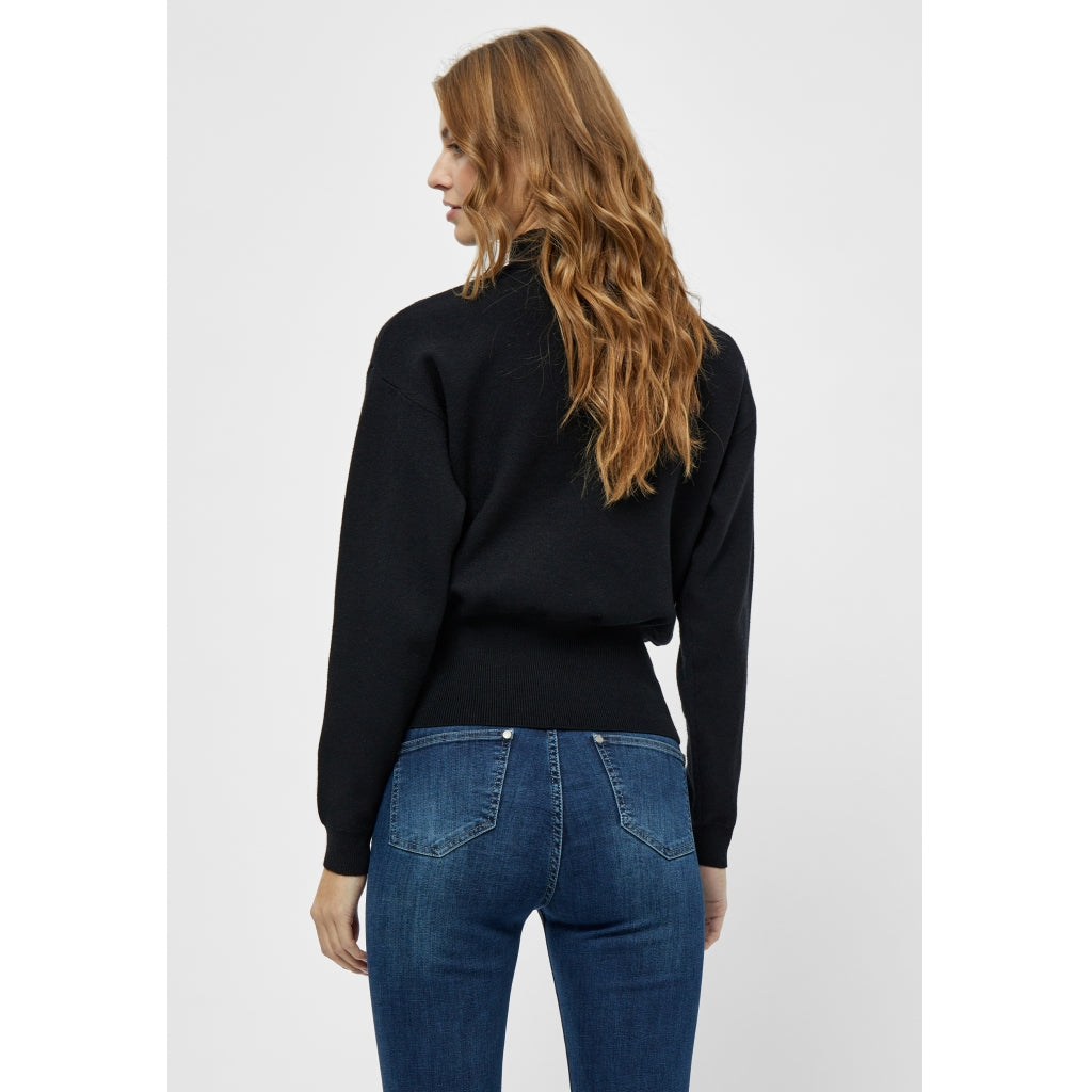 Minus MSJose Knit Turtleneck Pullover 9000 Black