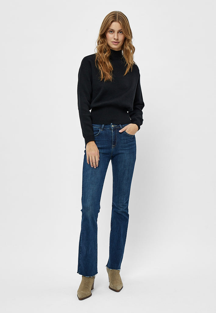 Minus MSJose Knit Turtleneck Pullover 9000 Black