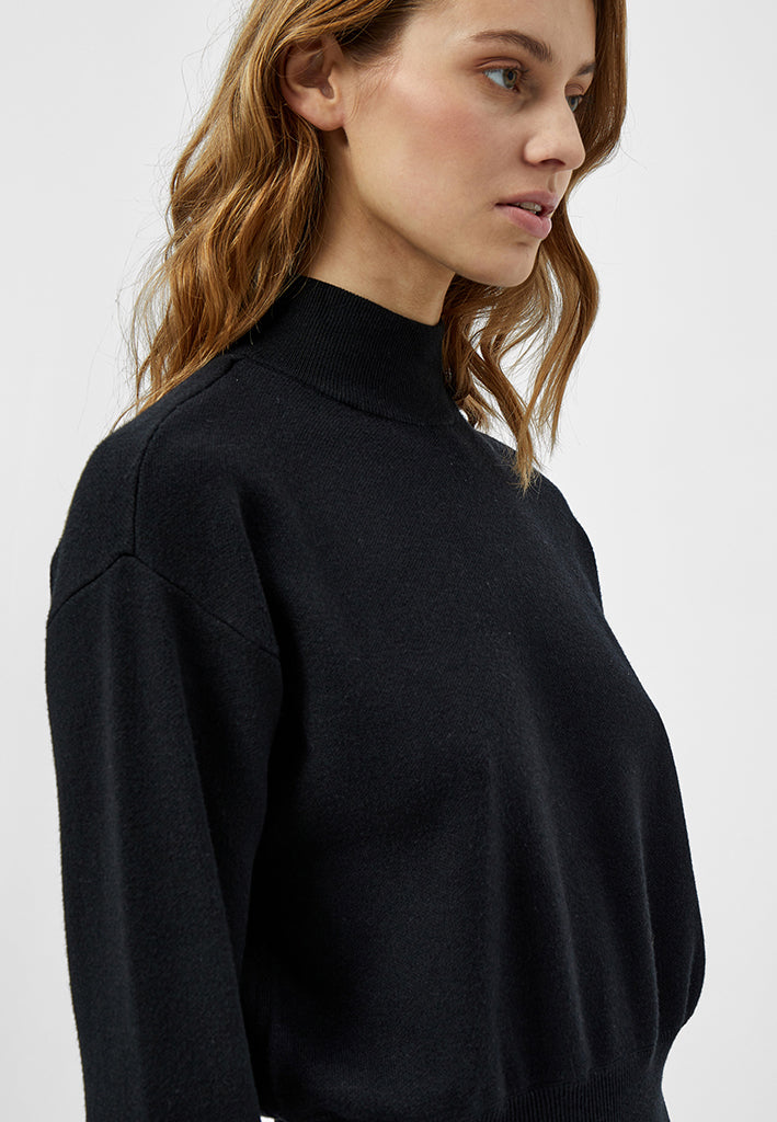 Minus MSJose Knit Turtleneck Pullover 9000 Black