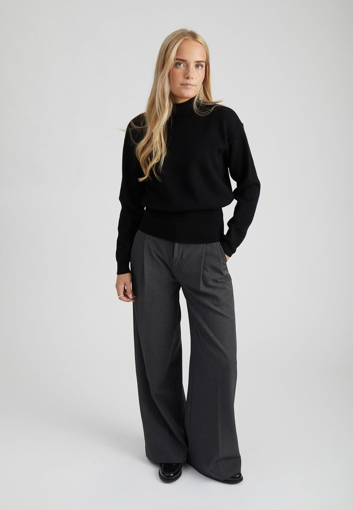 Minus MSJose Knit Turtleneck Pullover 9000 Black