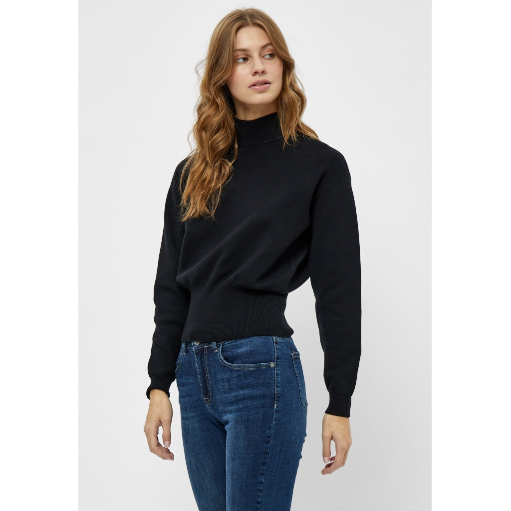 Minus MSJose Knit Turtleneck Pullover 9000 Black