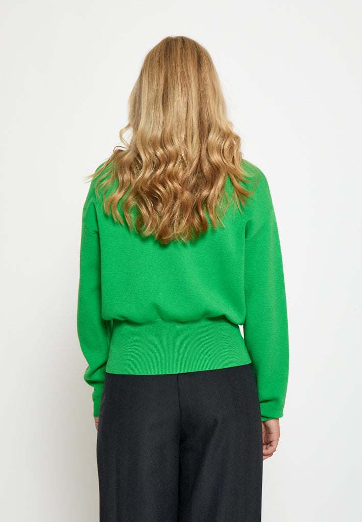 Minus MSJose Knit Turtleneck Pullover 9377 Apple Green