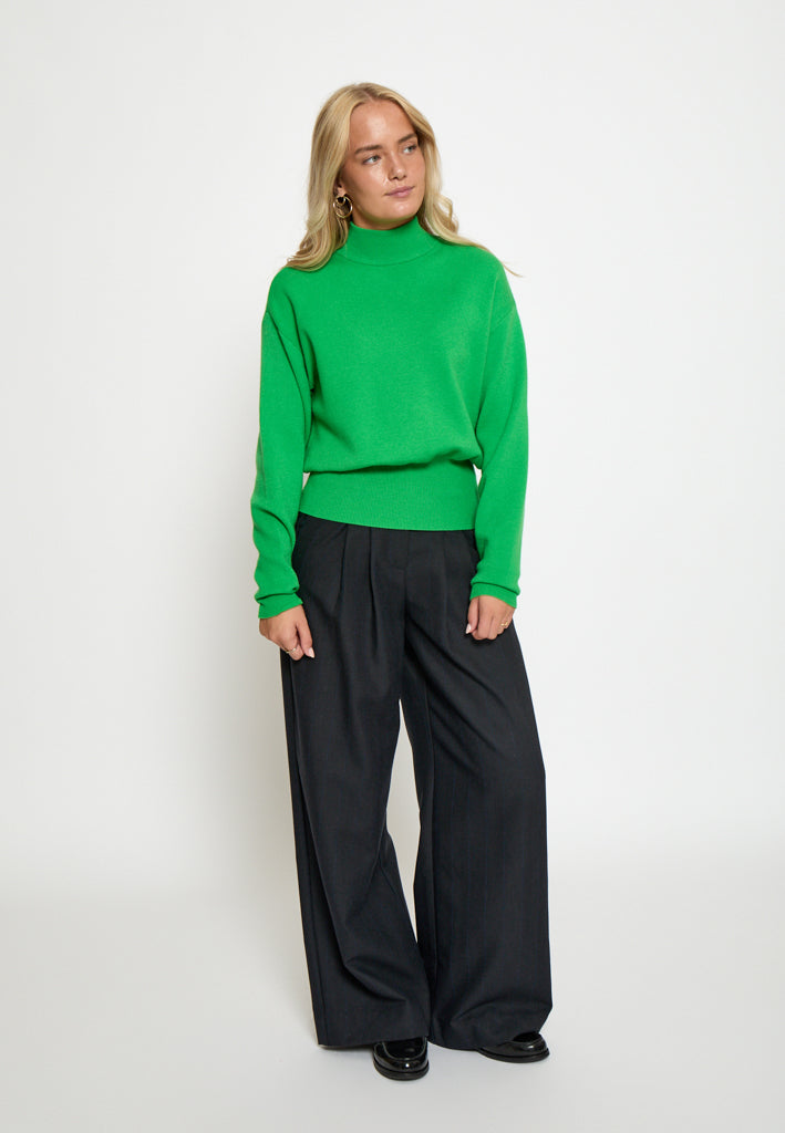 Minus MSJose Knit Turtleneck Pullover 9377 Apple Green