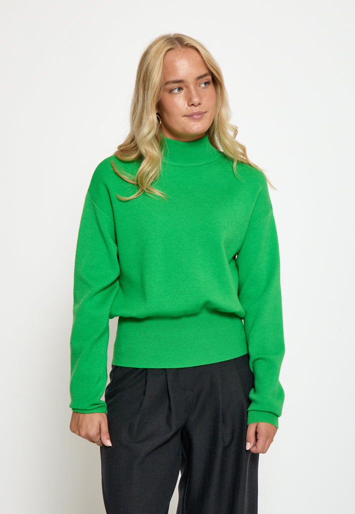 Minus MSJose Knit Turtleneck Pullover 9377 Apple Green