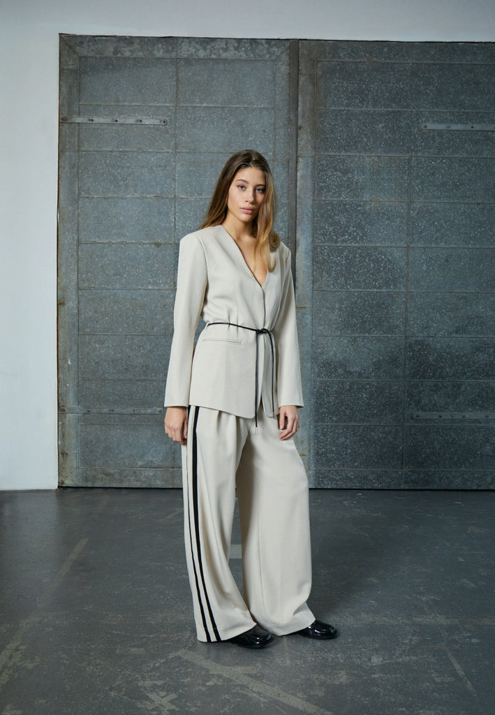 Minus MSJudine Blazer Blazer 9015 Sand Gray