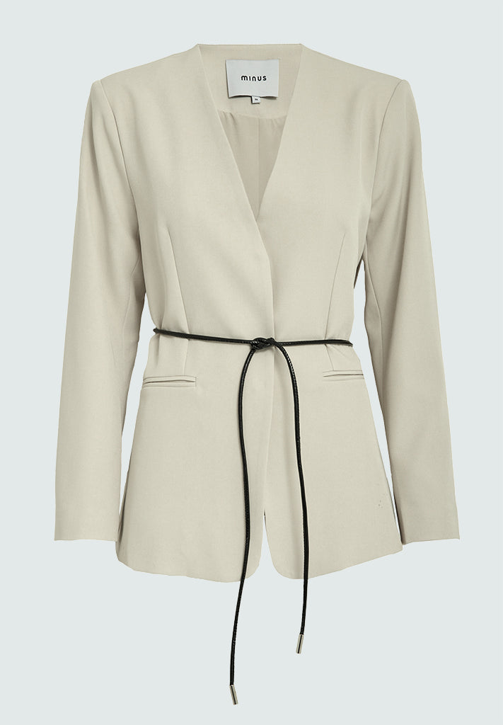 Minus MSJudine Blazer Blazer 9015 Sand Gray