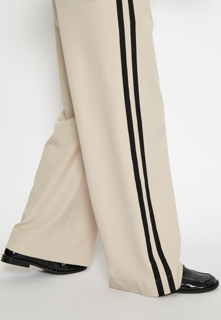 Minus MSJudine High Waist Pant Pant 9015 Sand Gray