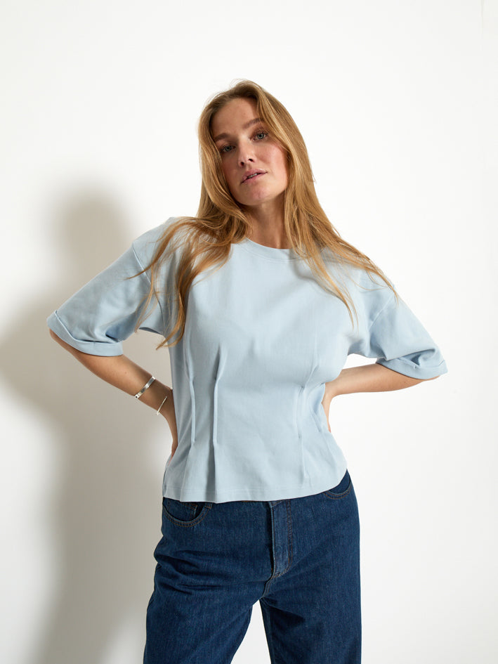 Minus MSJuniana GOTS T-Shirt T-Shirt 2284 Skyway Blue