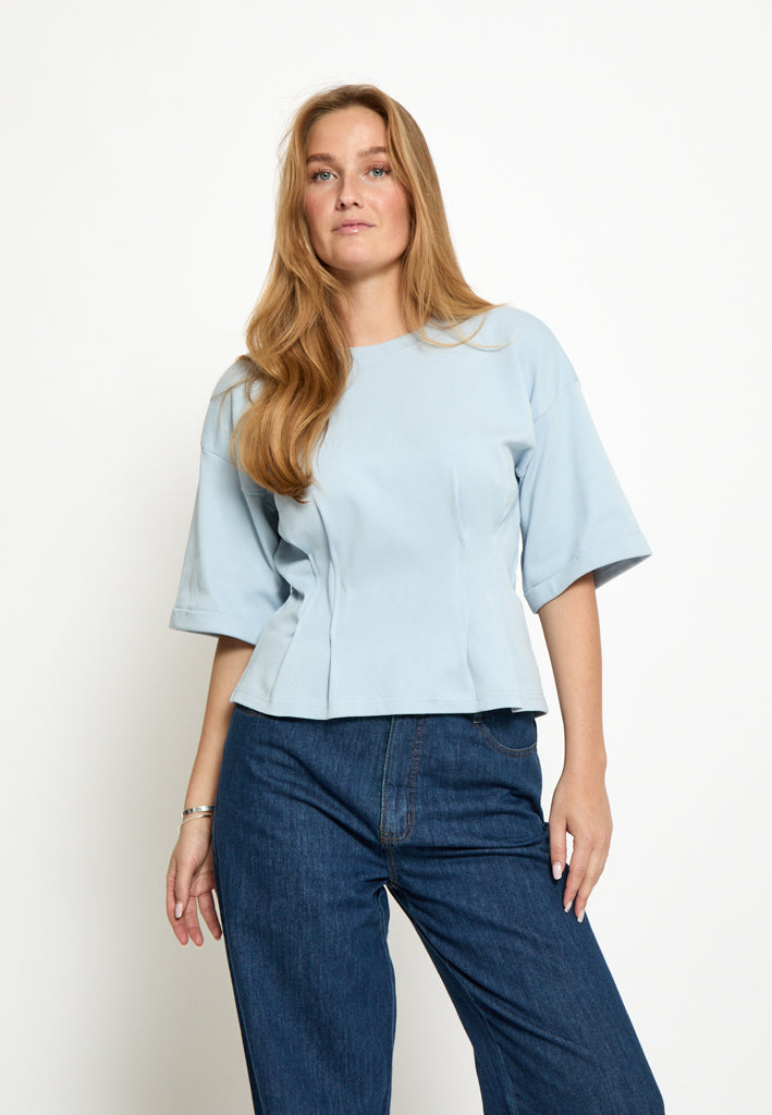 Minus MSJuniana GOTS T-Shirt T-Shirt 2284 Skyway Blue