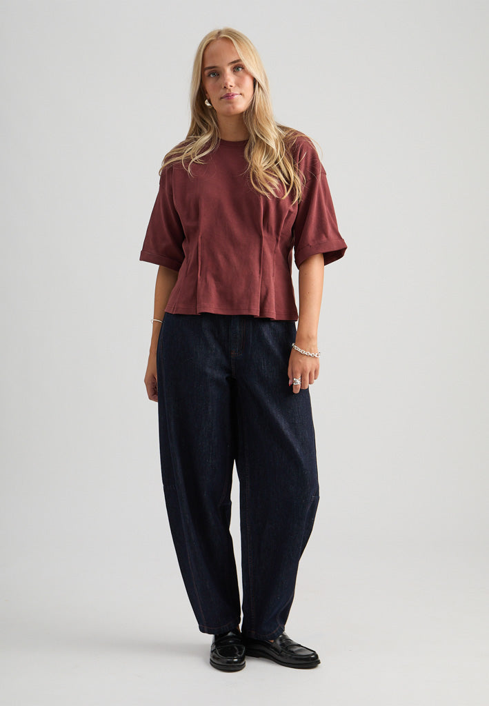 Minus MSJuniana GOTS T-Shirt T-Shirt 4009 Andorra Red