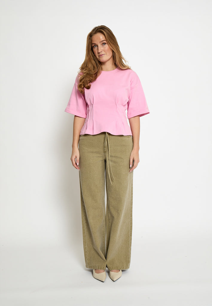 Minus MSJuniana GOTS T-Shirt T-Shirt 4019 Prism Pink