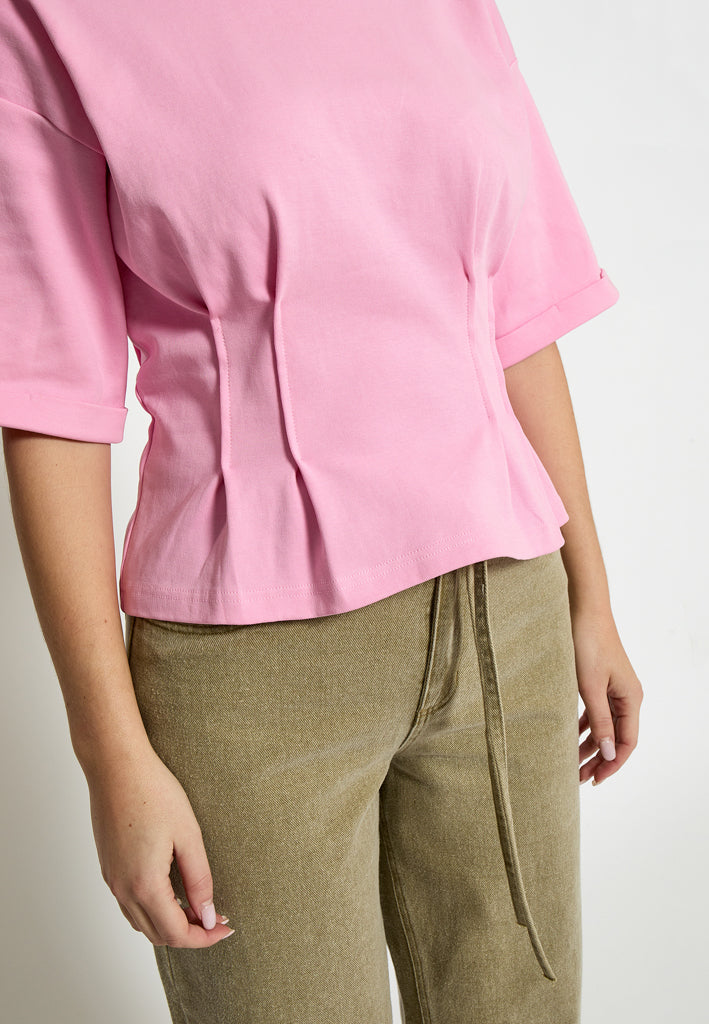 Minus MSJuniana GOTS T-Shirt T-Shirt 4019 Prism Pink