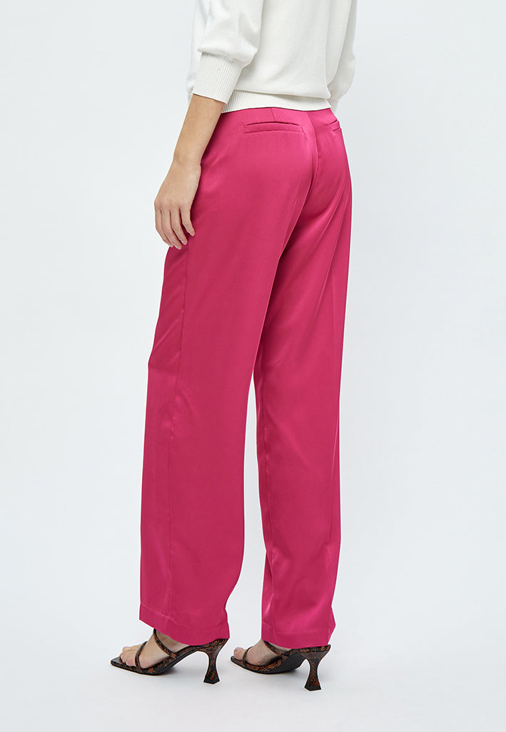 Minus MSJustina Sateen Pants Pant 7211 Super Pink