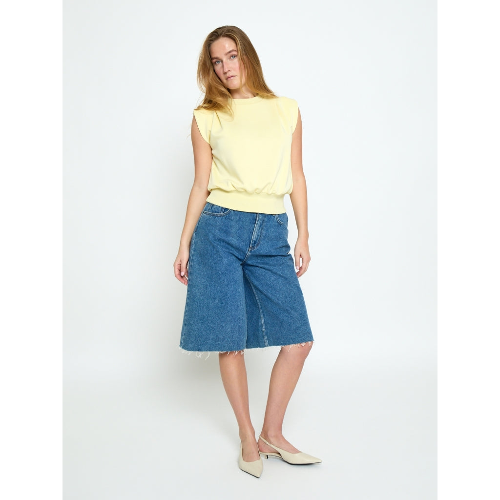 Minus MSKaddi Bermuda Shorts Shorts 9610 Mid Blue Denim