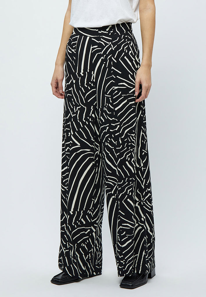 Minus MSKassandra Pants Pant 100P Black Print