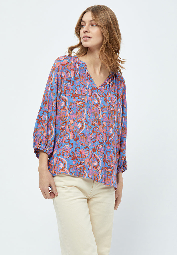 Minus MSKatana Blouse Blouse 1530P REGATTA BLUE PR