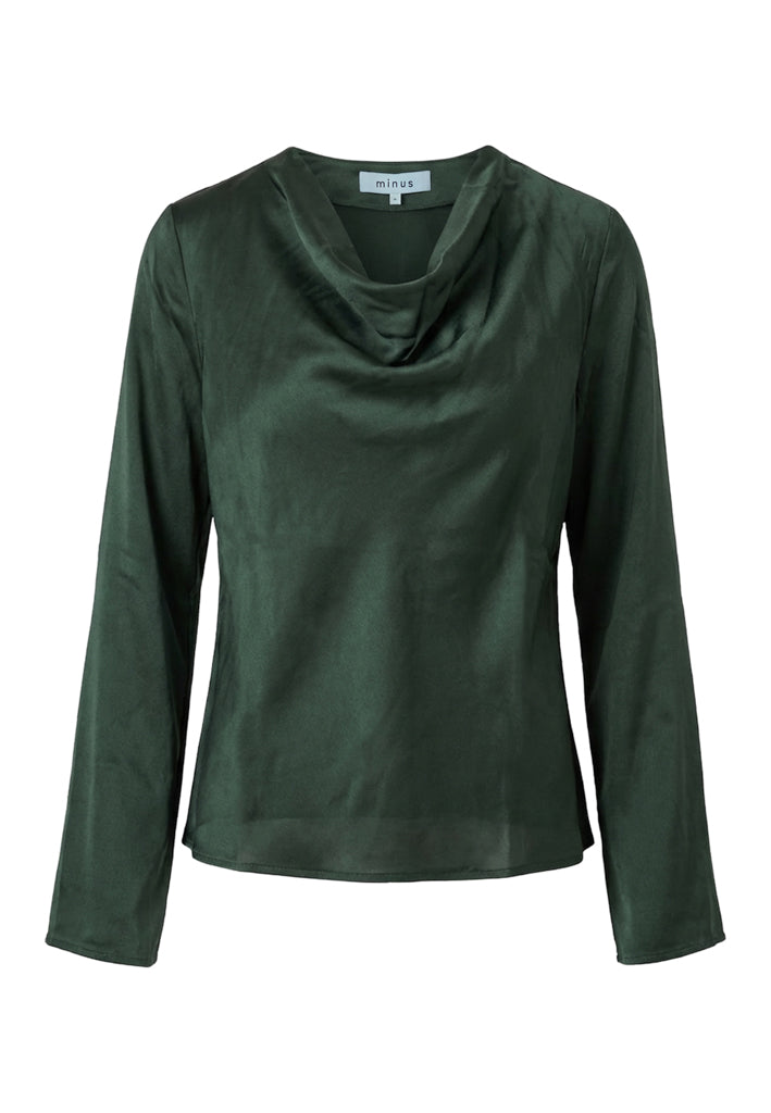 Minus MSKelsi Silk Blouse Blouse 437 Green Gables
