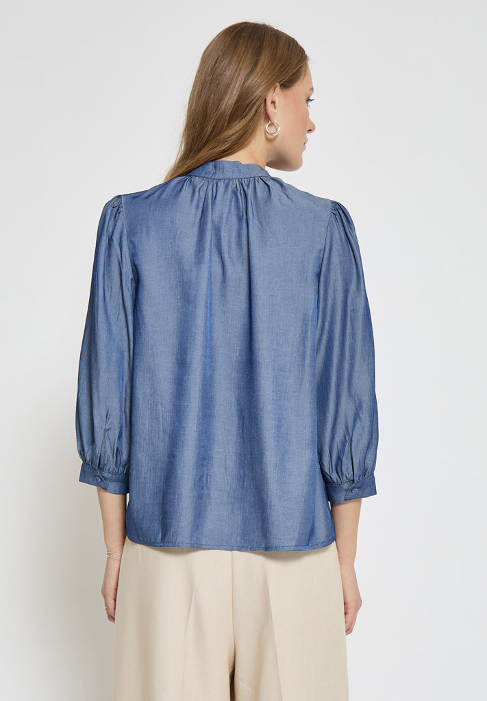 Minus MSKelsy Blouse Blouse 5270 Black Iris