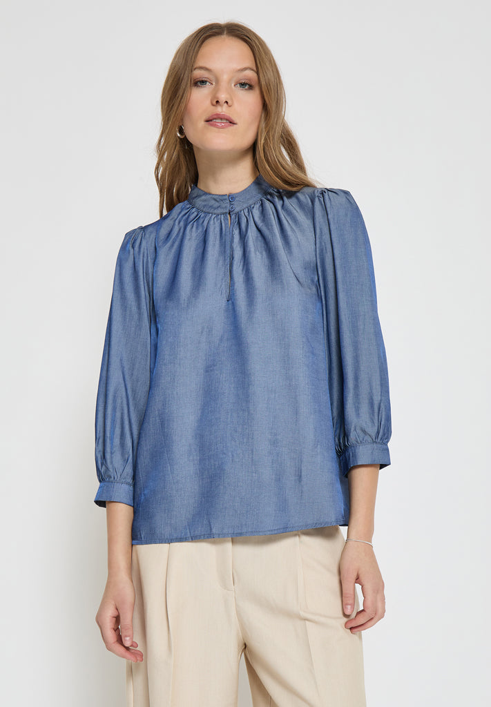 Minus MSKelsy Blouse Blouse 5270 Black Iris