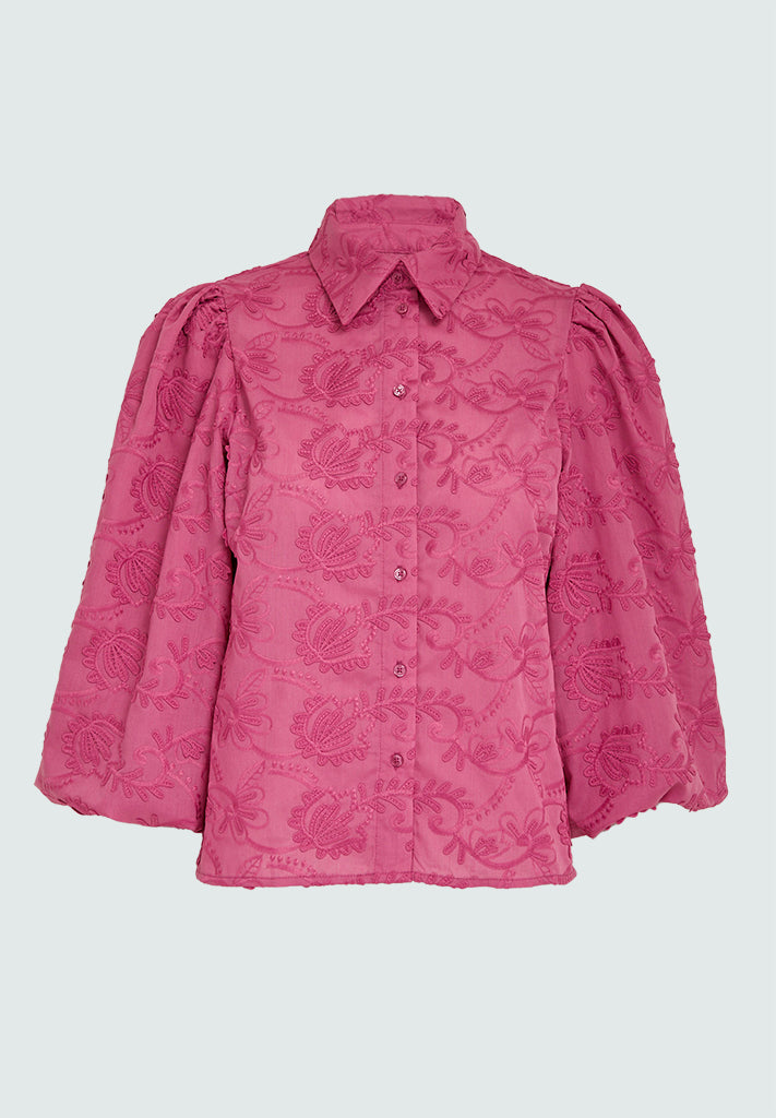 Minus MSKerstin Shirt Shirt 0474 Rose Violet