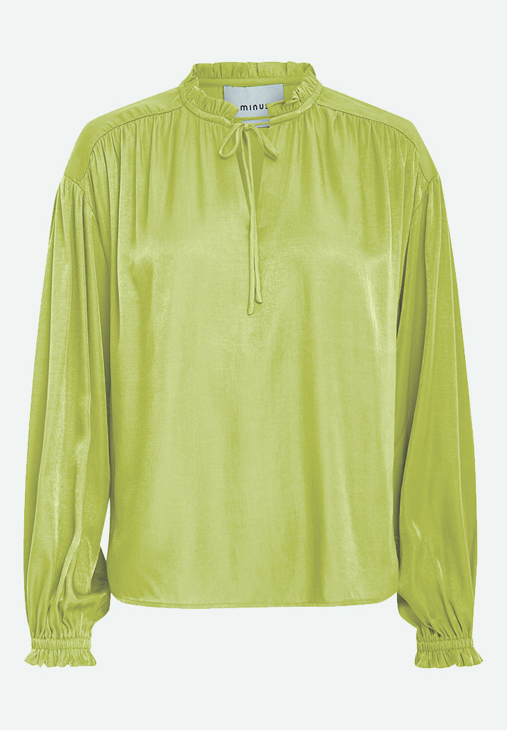 Minus MSKiro Blouse Blouse 3260 Dark Citron
