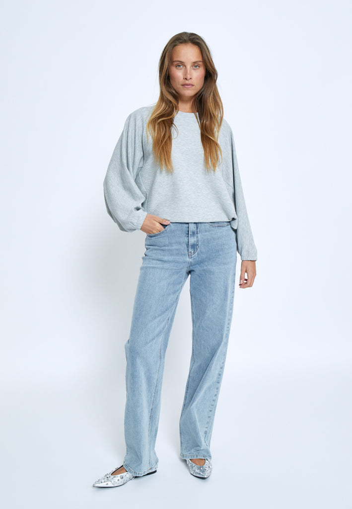 Minus MSKolini Sweat Sweatshirt 112M Light Grey Melange