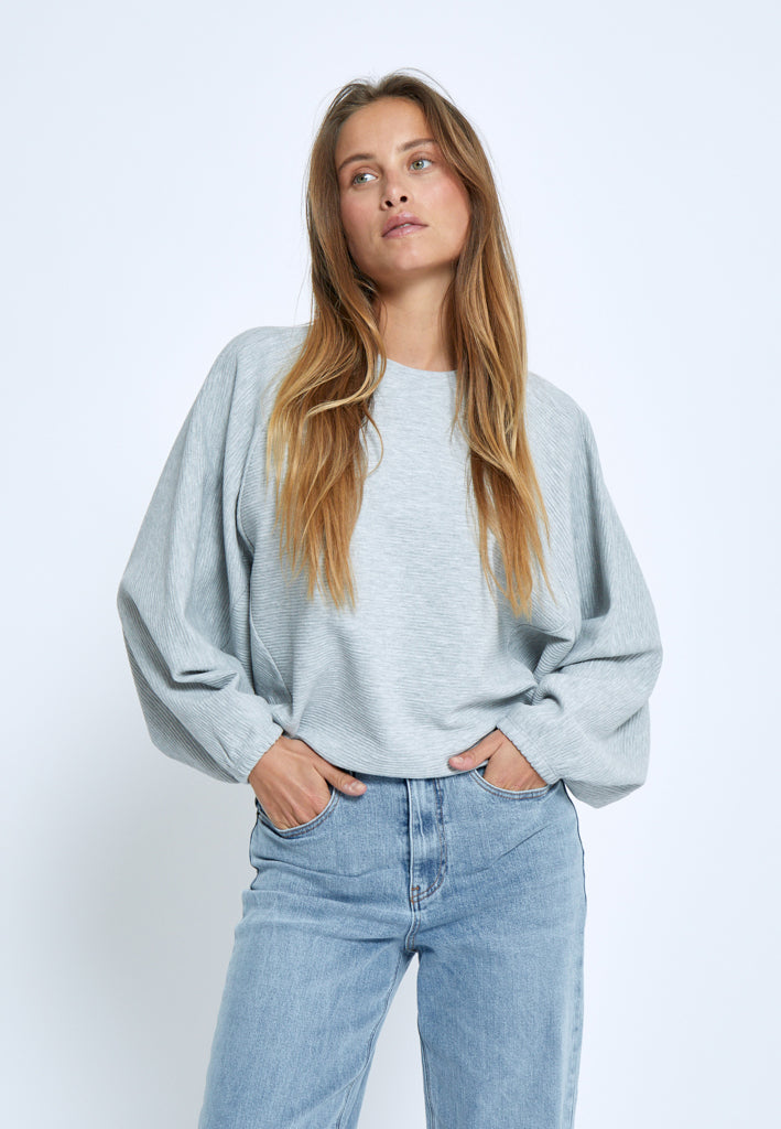 Minus MSKolini Sweat Sweatshirt 112M Light Grey Melange