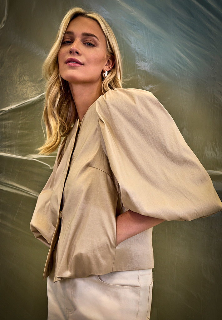 Minus MSKristane Jacket Jacket 9015 Sand Gray