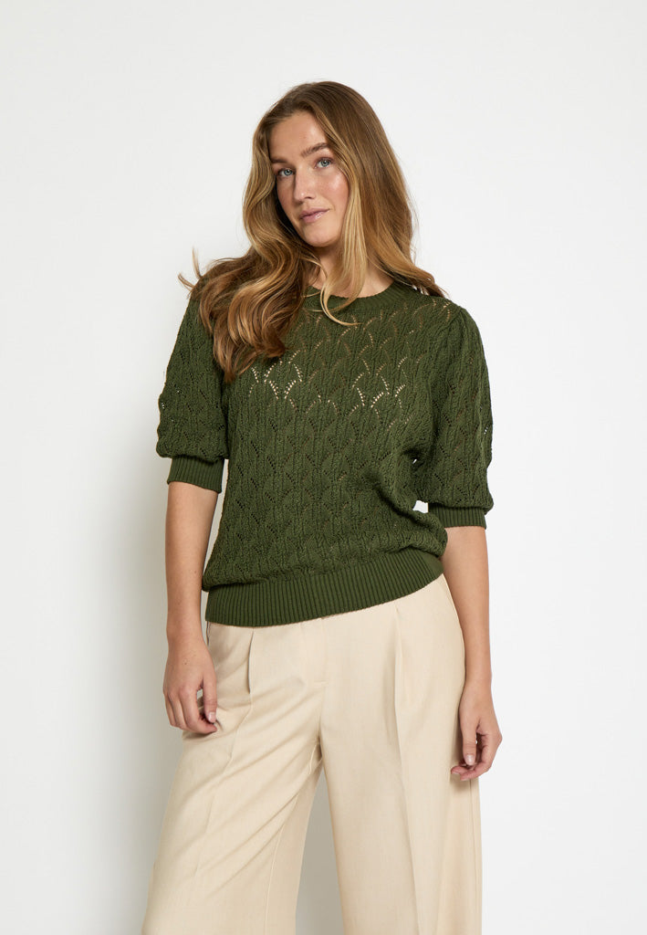 Minus MSLamina Knit Pullover Pullover 3835 Rifle Green