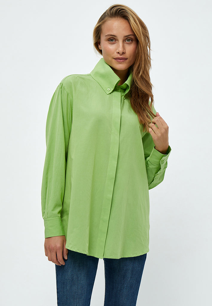 Minus MSLamira Oversized Shirt Shirt 3031 Lime Green