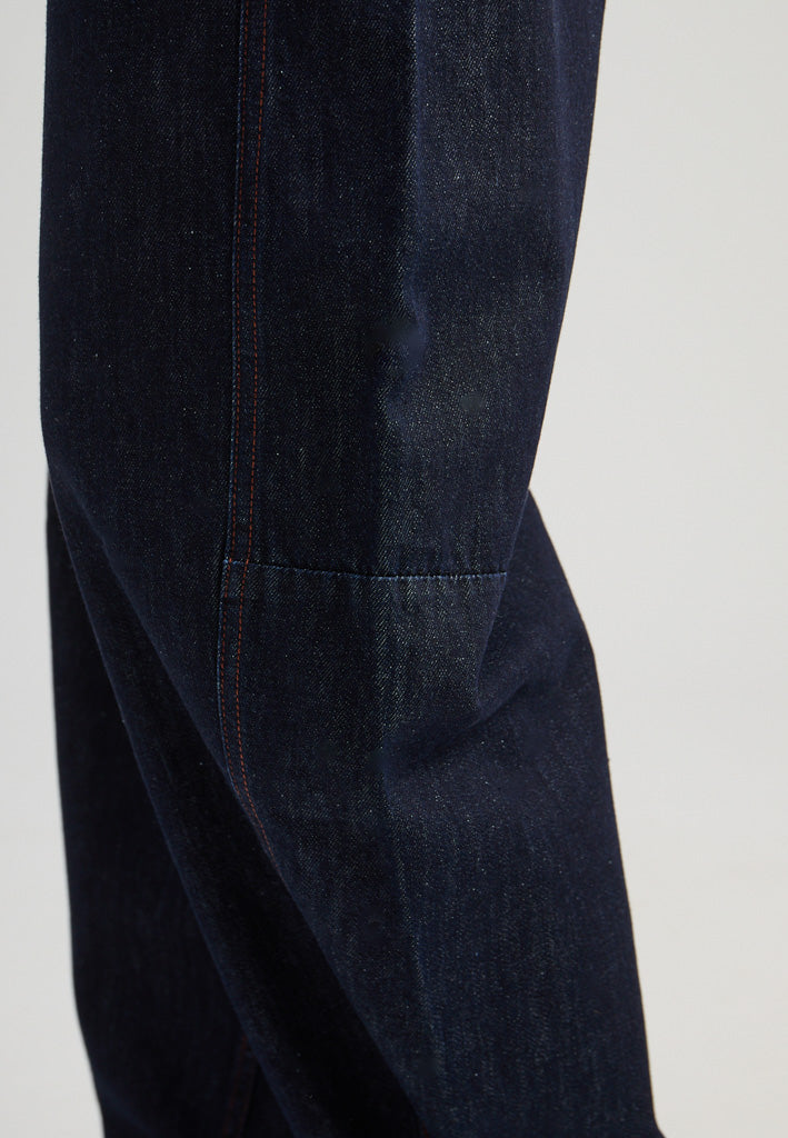 Minus MSLarissa Mid Waist Pants Pant 006 Dark Denim