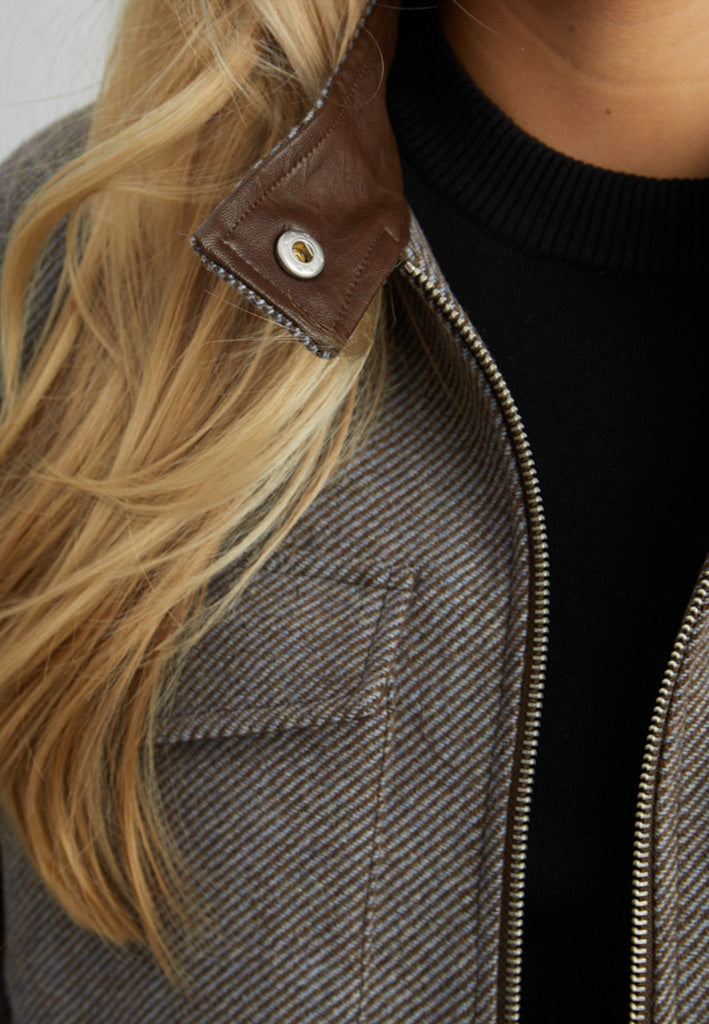 Minus MSLeslie Jacket Jacket 3681 Tiramisu
