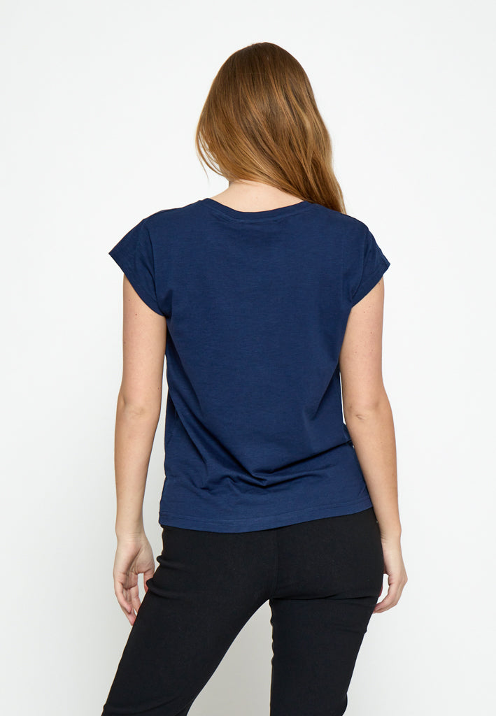 Minus MSLeti T-Shirt T-Shirt 5270 Black Iris
