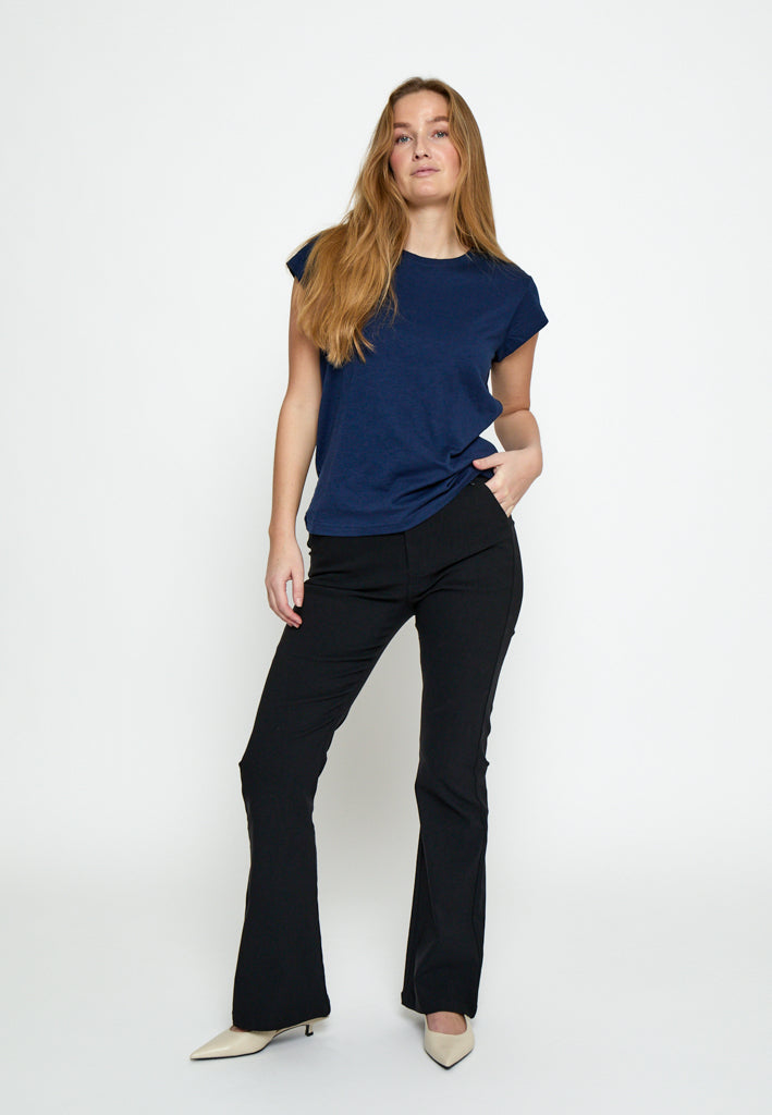 Minus MSLeti T-Shirt T-Shirt 5270 Black Iris