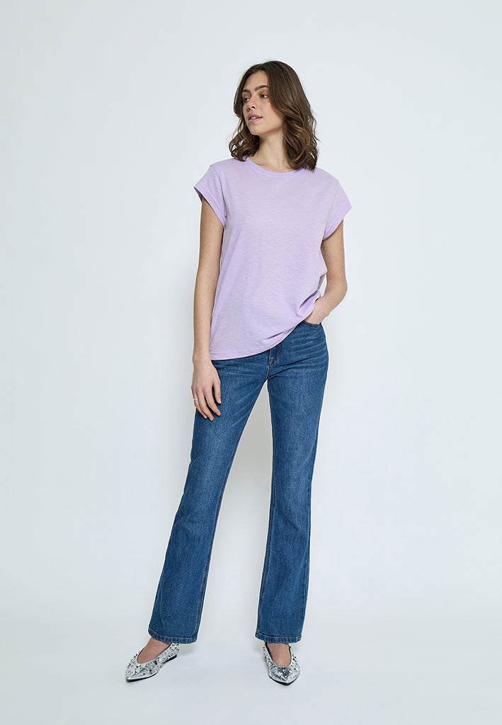 Minus MSLeti T-Shirt T-Shirt 7140 Pastel Lilac