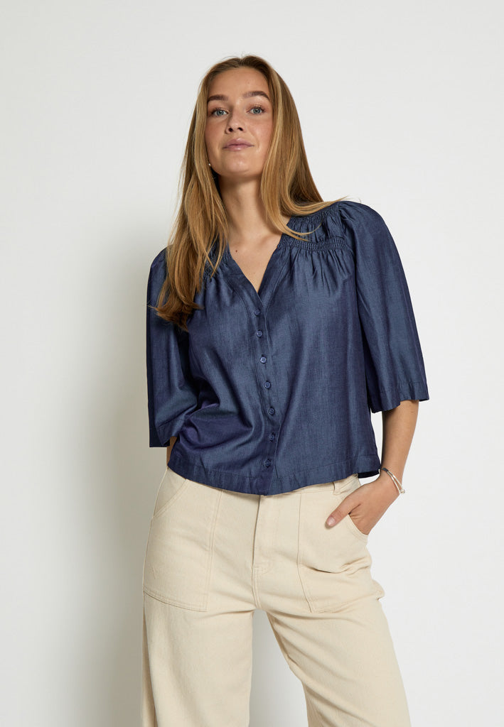 Minus MSLevana Shirt Shirt 006 Dark Denim