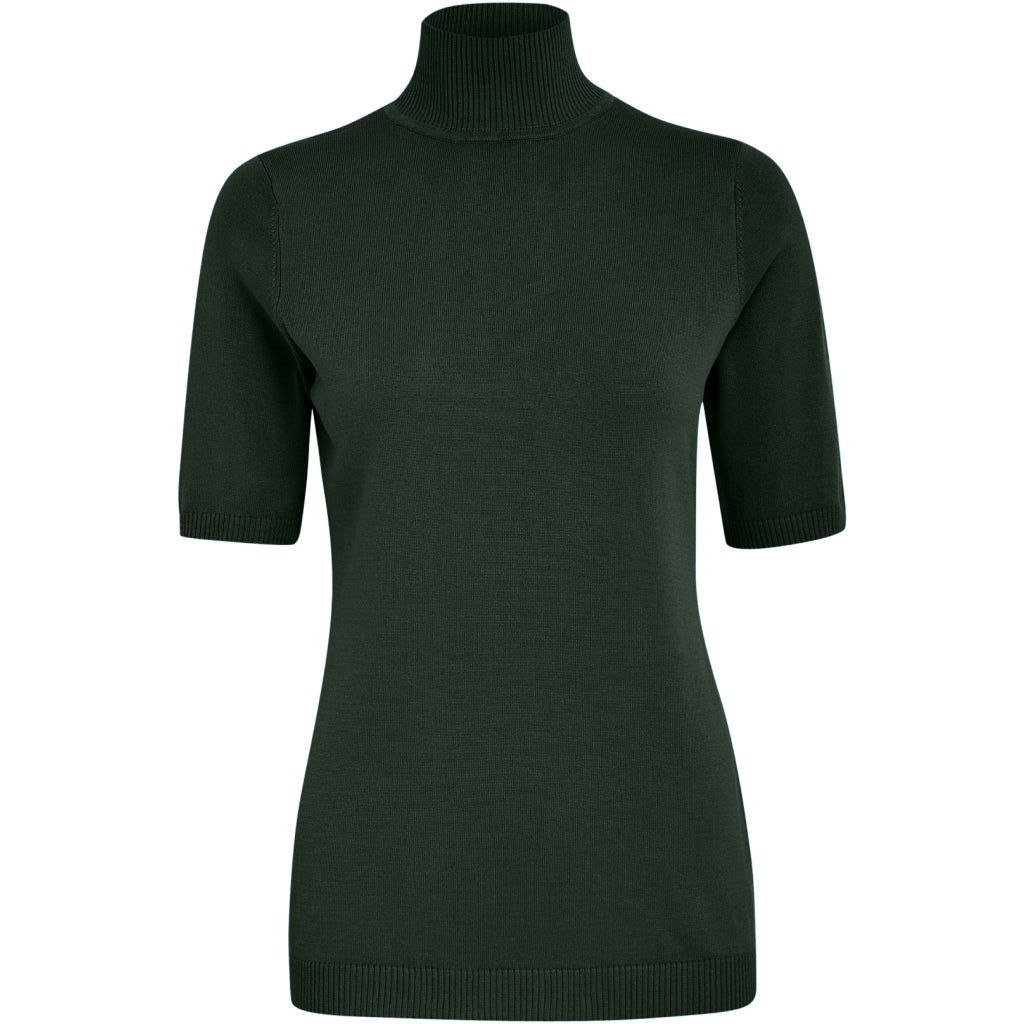 Minus MSLima Roll Neck Knit T-Shirt 4112 Jungle Green